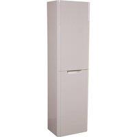 Bathroom Kingdom Monza Gloss White Wall Hung Tall Cabinet 350mm