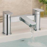 Bathroom Kingdom Swansea Chrome Bath Filler Tap in Silver