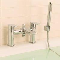 Bathroom Kingdom Barmouth Chrome Bath Shower Mixer Tap in Silver