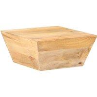 Berkfield Home Coffee Table V-shape 66x66x30 cm Solid Mango Wood in Brown | Size: 66 x 66 x 30 cm
