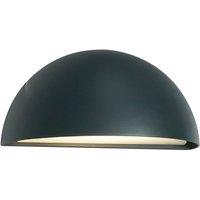 Netlighting Halden Outdoor Down Wall Light Graphite IP65 E27 in Grey