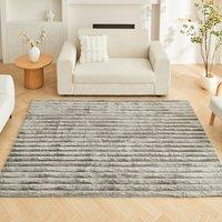 GAVENO CAVAILIA Shum Faux Fur Rug in Grey | Size: 120 cm x 170 cm