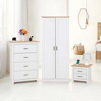 Seconique Portland Trio Set in White
