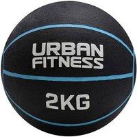 Urban Fitness Medicine Ball in Black | Size: 3kg
