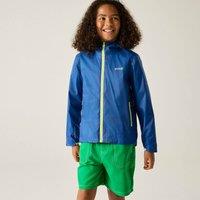 Regatta Lever Hooded Waterproof Jacket in Bright Blue | Size: 15-16 Years