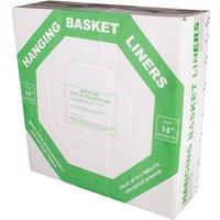 Leecroft Hanging Basket Moss Fibre Liner 16 Box of 50