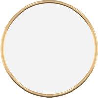 Berkfield Home Wall Mirror Gold 20 cm Round