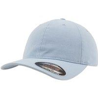Flexfit Men's Garment Washed Cotton Dad Baseball Cap Pack of 2 in Light Blue | Size: S/M