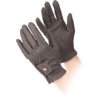 Aubrion Men's PU Riding Gloves in Brown | Size: XL