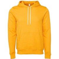 Bella + Canvas Men's Pullover Hoodie in Gold | Size: Large