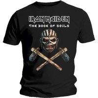 Iron Maiden Men's Axe T-Shirt in Black | Size: 2XL