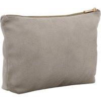 Bagbase Men's Velvet Accessory Bag in Grey | Size: Small