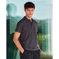 Clique Men's Basic Melange Polo Shirt in Off-White | Size: 3XL