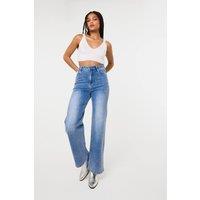 Pink Vanilla Women's Light Blue Diamante Jeans | Size: 12