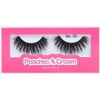 Peaches & Cream Women's NO 32 False Eyelashes in Black