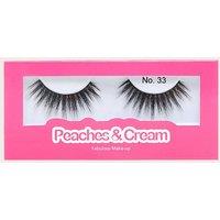 Peaches & Cream Women's NO 33 False Eyelashes in Black