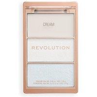 Revolution Women's Highlight Icon Palette 9.8g in White Wishes