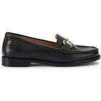 Carvela Women's 'Snap Wide Fit' Leather Flats in Black | Size: 3