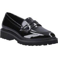 Hush Puppies Women's Grazia Loafer Patent Senior in Black | Size: 6