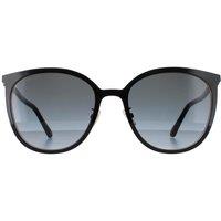 Jimmy Choo Women's Cat Eye Black Gold Dark Grey Gradient ORIA/G/SK