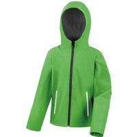 Result Core TX Performance Hooded Soft Shell Jacket in Green | Size: 3-4 Years
