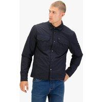 Luke 1977 Men's Blow Cold Lightweight Shacket in Black | Size: Small