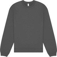 Bella + Canvas Men's Heavyweight Crew Neck Sweatshirt in Dark Grey | Size: XL