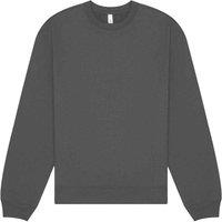 Bella + Canvas Men's Heavyweight Crew Neck Sweatshirt in Dark Grey | Size: 4XL