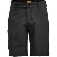 Jobman Men's Service 4 Way Stretch Shorts in Black | Size: 31R