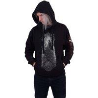 Spiral Direct Men's Darkest Fear Back Print Pullover Hoodie in Black | Size: Medium