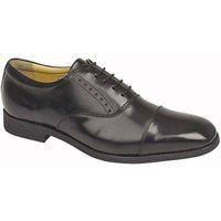 Tredflex Men's Leather Soft Brogues in Black | Size: 11