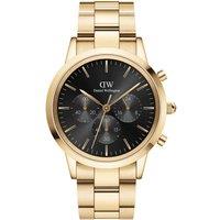 Daniel Wellington Men's DW00100641 Iconic 42mm Quartz Watch in Gold