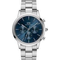 Daniel Wellington Men's DW00100644 Iconic 42mm Quartz Watch in Silver