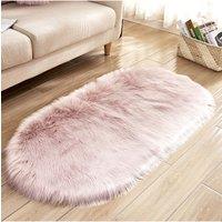 Living and Home 100Cm x 180Cm Bendel Handmade Shag Pink Rug | Size: 100 cm x 180 cm
