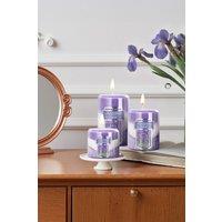 Living and Home 3Pcs Purple Lavender Scented Candle Set