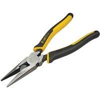 Stanley Fatmax Long Nose Pliers 200Mm (8In) in Yellow