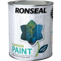 Ronseal Garden Paint Midnight Blue, 750ml RSLGPMB750 in Blue
