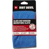 DIRT DEVIL Glass & Window Microfibre Cloth 30 x 30 cm Blue