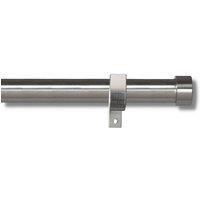 Blinds Outlet Metal extendable curtain pole in Silver | Size: 120 cm