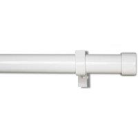Blinds Outlet Metal extendable curtain pole in White | Size: 120 cm