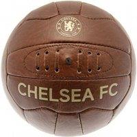 Chelsea FC Retro Football in Dark Brown | Size: 5