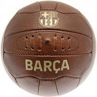 Barcelona FC Retro Football in Dark Brown | Size: 5