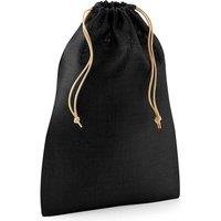 Westford Mill Jute Stuff Bag XS in Jet Black