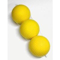 Carta Sport Sponge Ball (Pack of 3) in Yellow