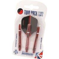 Harrows Dart Flights Set (Pack of 6) in Red