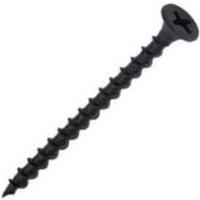 Securpak Phillips Drywall Screws (Pack of 20) in Black