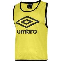 Umbro Training Bib in Yellow | Size: Large/XL