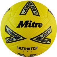 Mitre Ultimatch One Football 4 in Bright Yellow