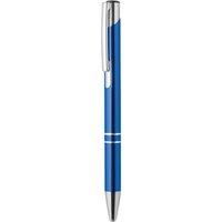 MidOcean Bern Push Button Ballpoint Pen in Blue