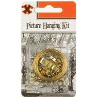 X Picture Kit 4 Hooks & 3m Wire